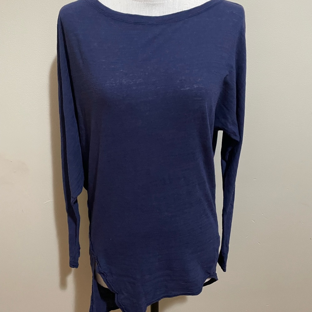 Heather blue top… size small… never worn